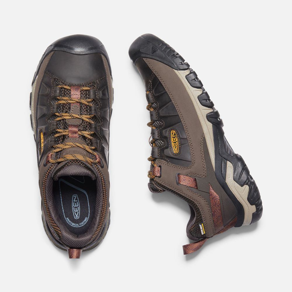Keen Vandringsskor Herr Bruna/Orange - Targhee Iii Waterproof - 720639PAR